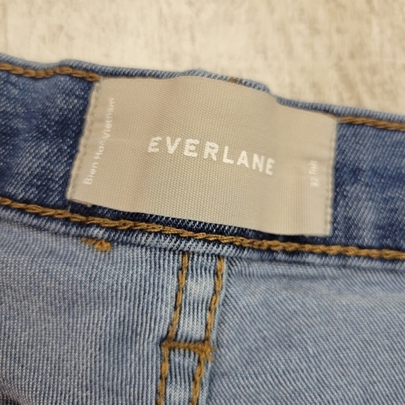 Everlane High Rise Skinny Jean Size 32 Tall Length - Picture 2 of 9